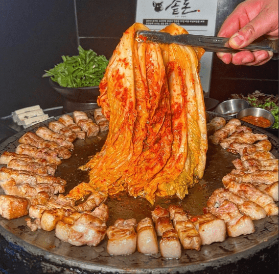 삼산동 맛집 "솥돈삼산점" 음식