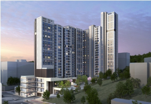 알트태그-리모델링 후의 아파트 모습