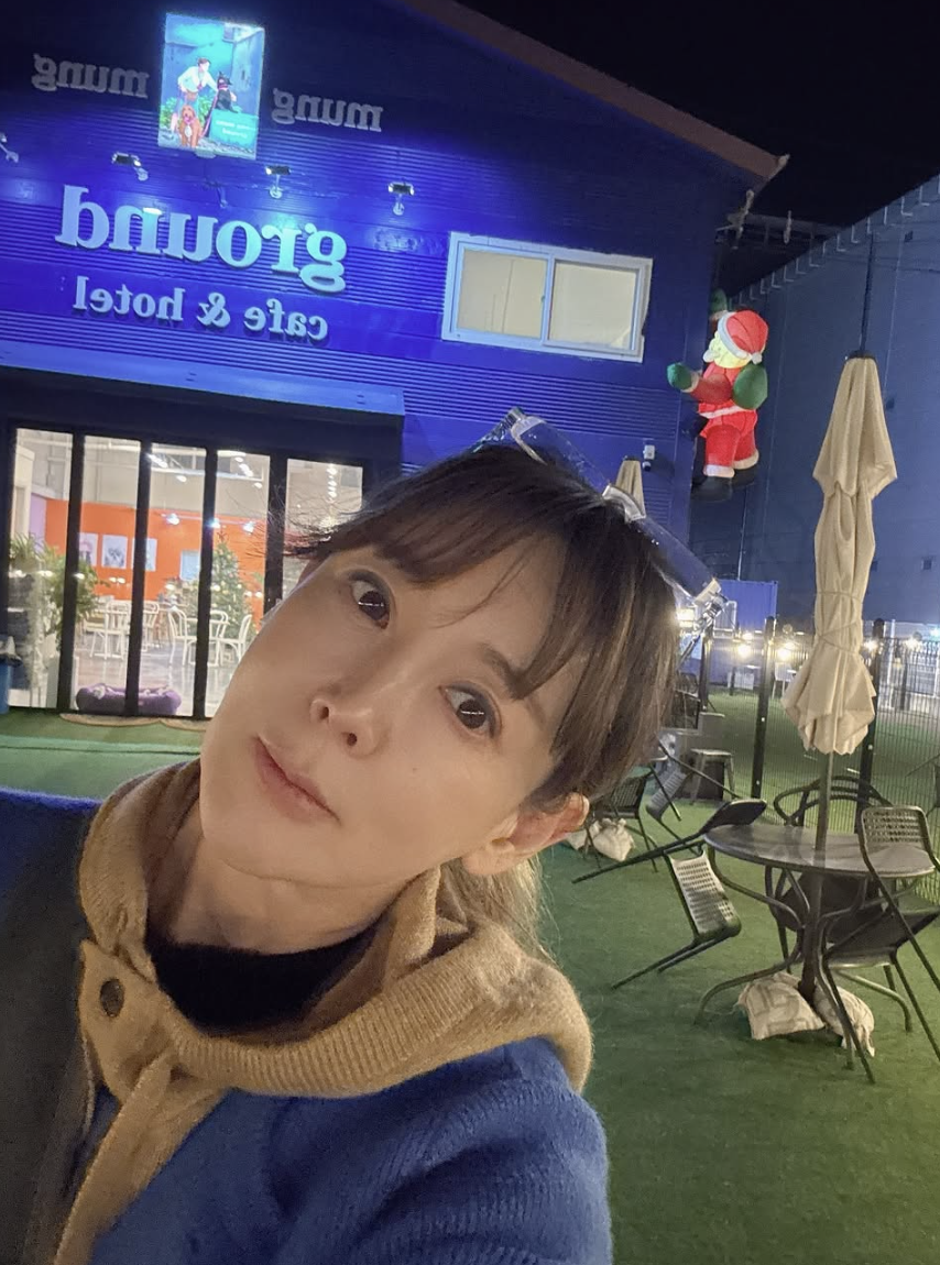 이상아 경기 광주 애견카페 운영 근황 사진