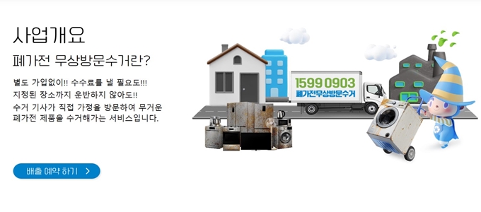 부산 폐가전 무상 방문수거 업체