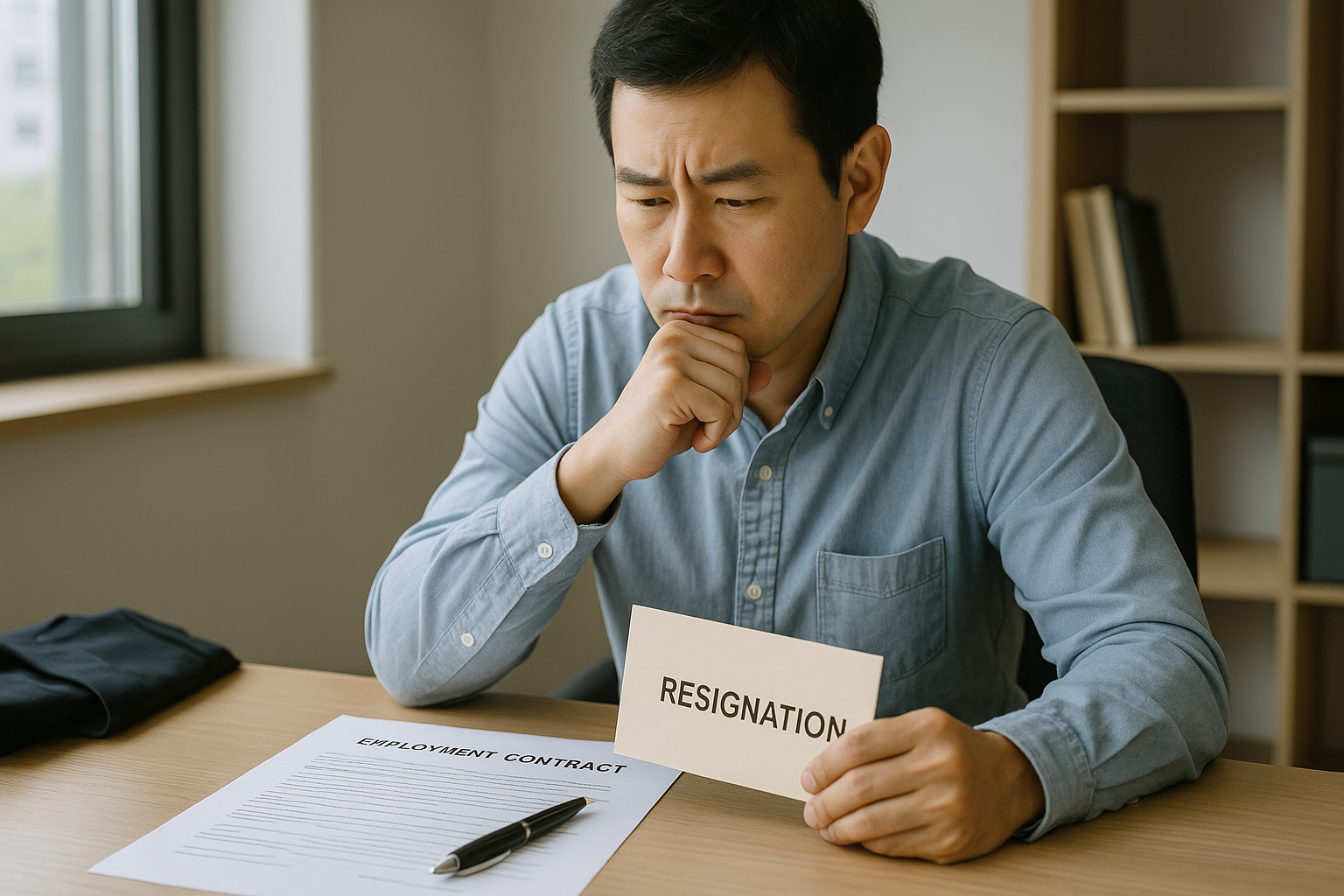 퇴사 전 근로계약서 확인