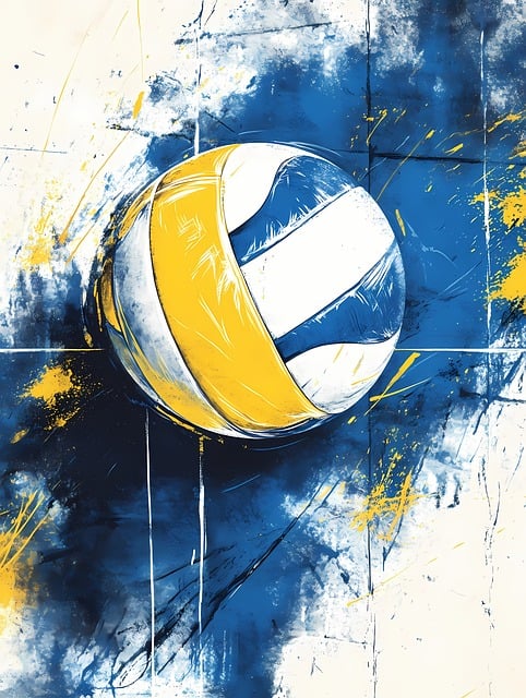 배구공 일러스트