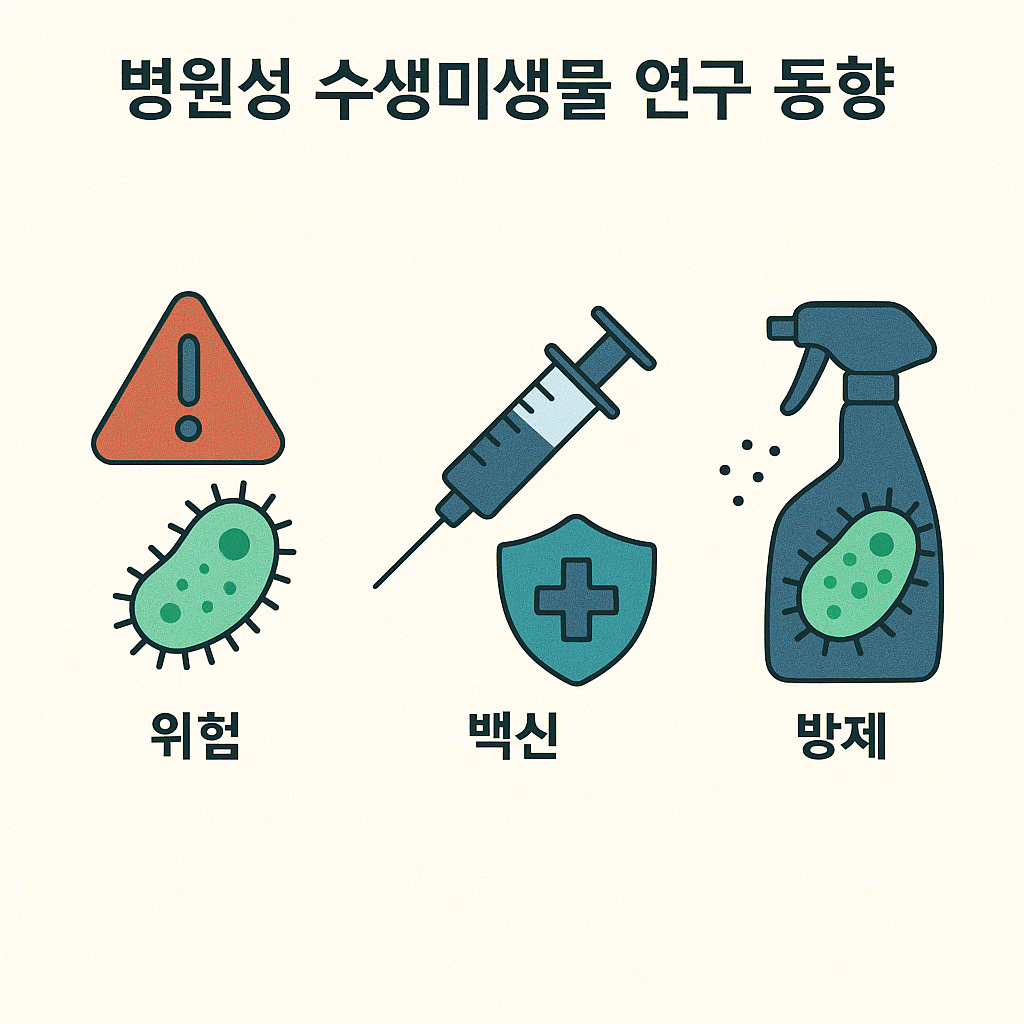 병원성 수생미생물 연구 동향 관련 사진