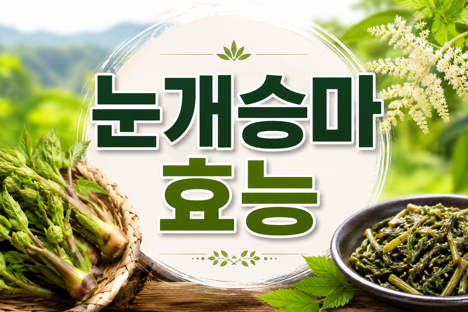 눈개승마 효능