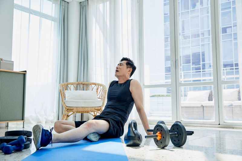 술 마신 다음 날 운동 관련 사진