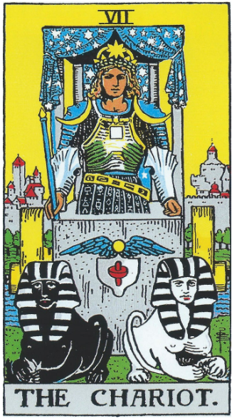 타로카드에서 7번 전차(The Chariot) 카드