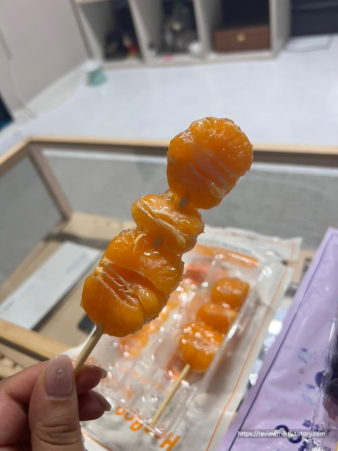 귤 확대사진