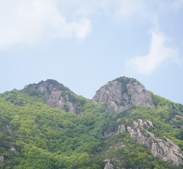 계룡산 자연경관 사진