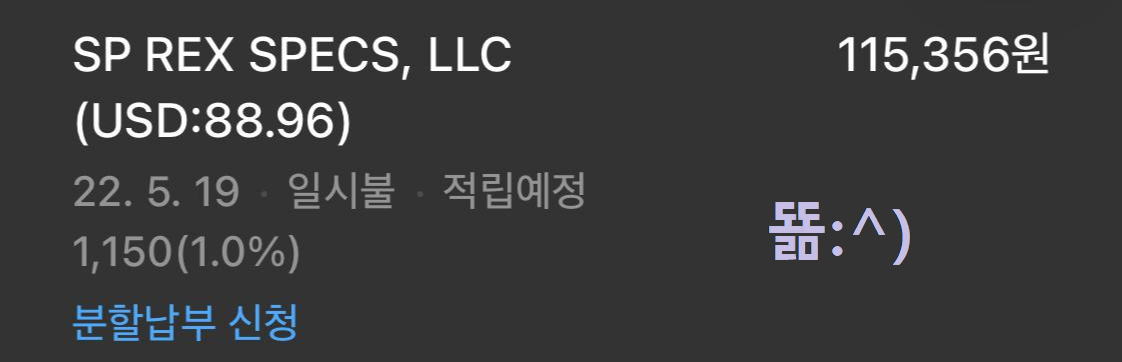 렉스 스펙스 직구 가격