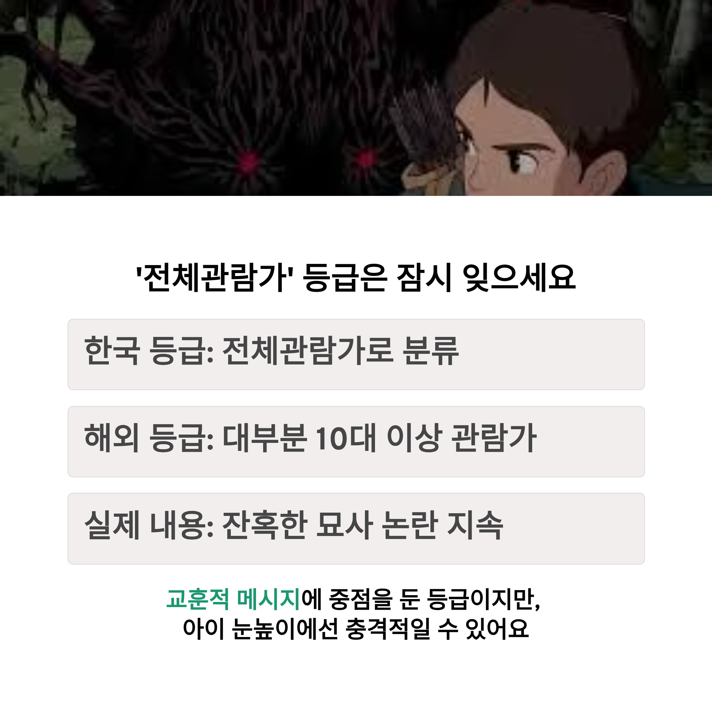 모노노케 히메 관람전 필독