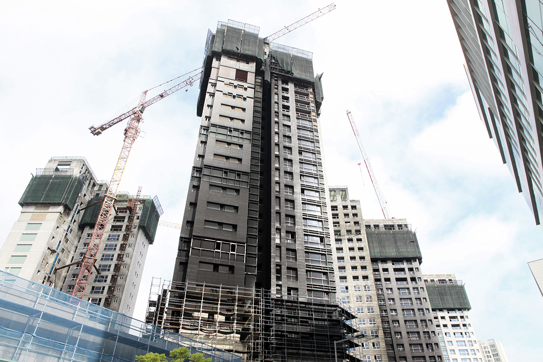 아파트 건설현장