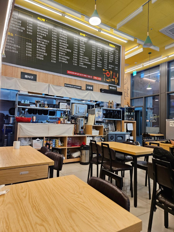김밥천국 매장 풍경