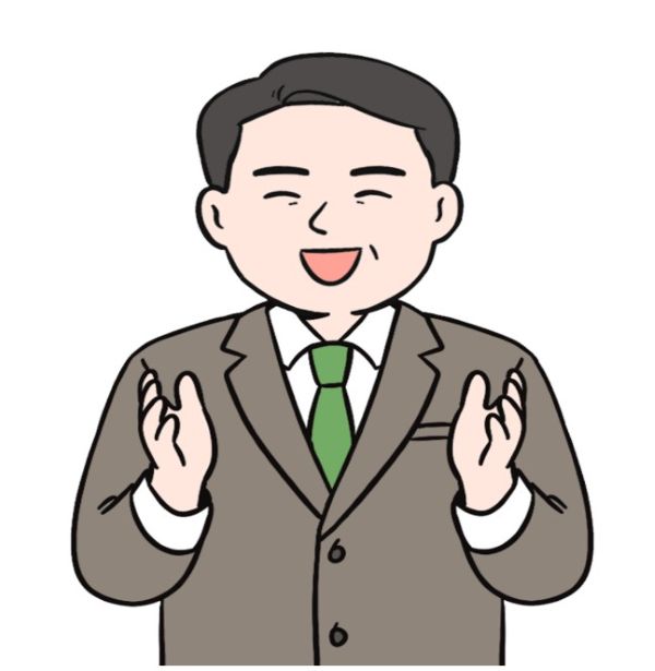 즐거워하는 50대