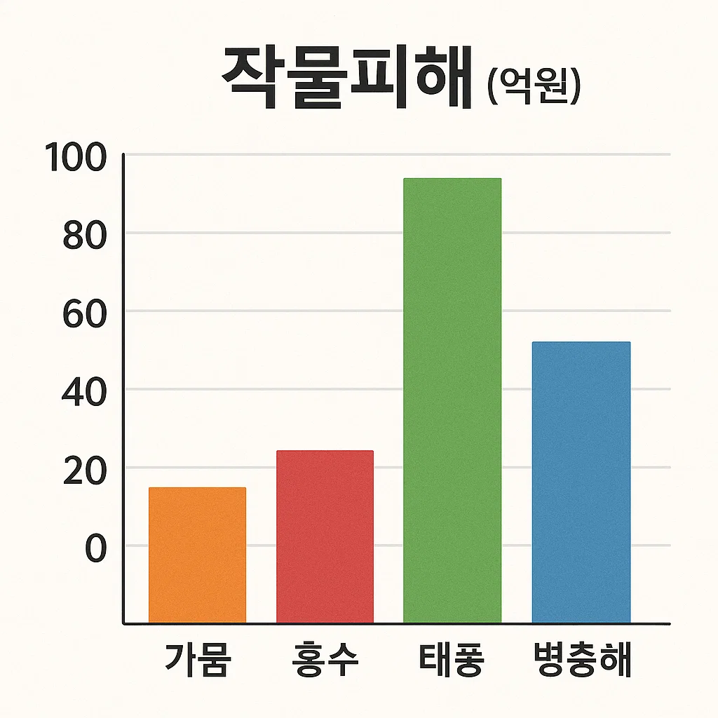 손해평가사 현장 업무 모습