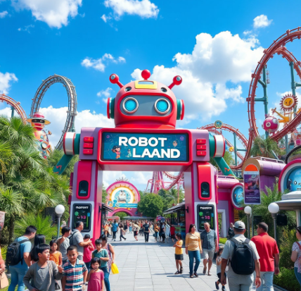 경남창원 로봇랜드 그림