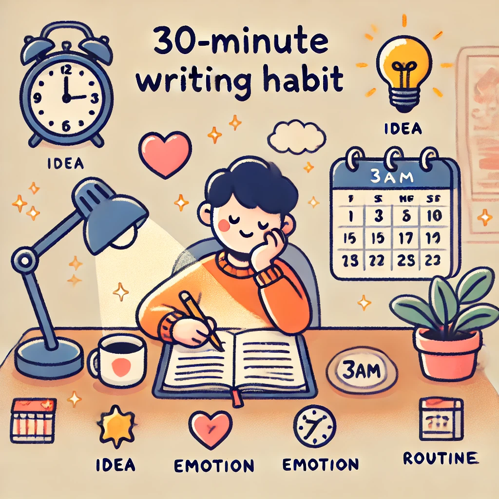 하루 30분 글쓰기로 인생을 바꾼 사람들의 습관