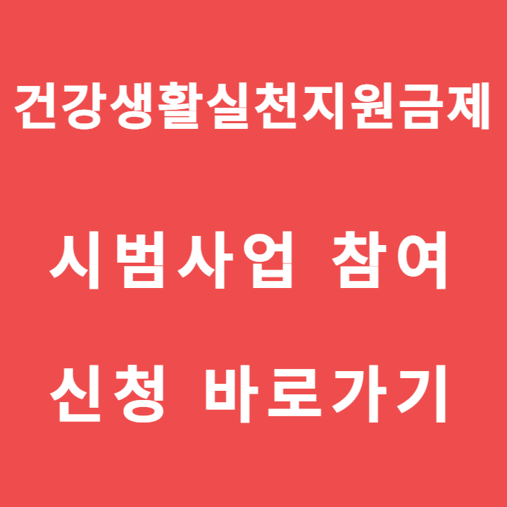건강생활실천지원금제 신청 바로가기