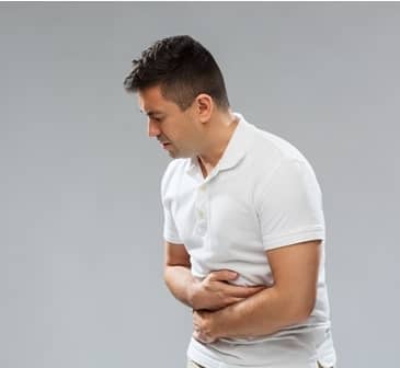 명치 부위 통증 이미지