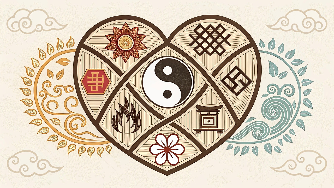 사주와 연애에 관련된 사진