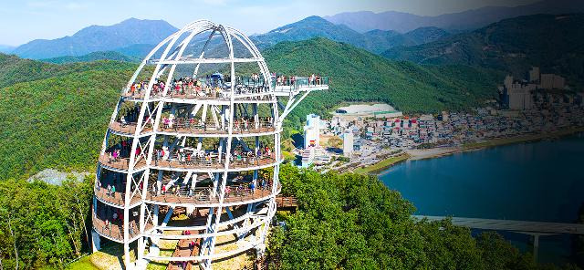 만천하스카이워크 / 출처=단양군