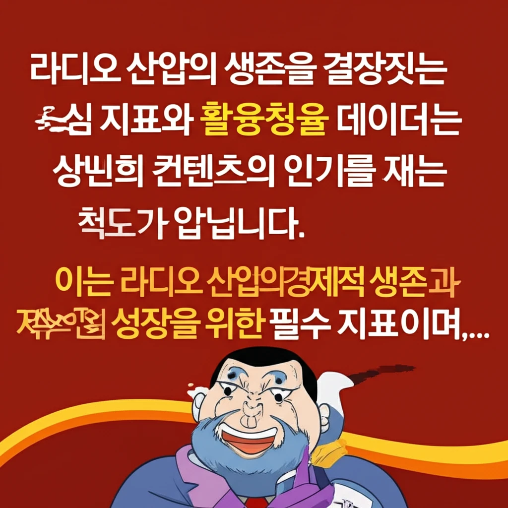 라디오 청취율 조사의 핵심 가치와 3..