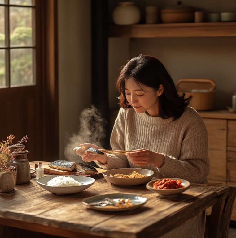 토요일 수업 마친 날 나를 위한 따뜻한 혼밥 한 상