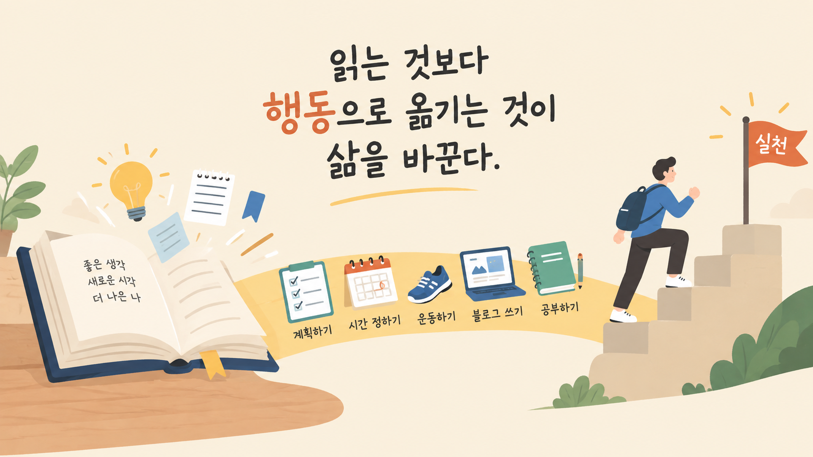 독서를 해도 삶이 달라지지 않는 이유 5가지｜읽는 것보다 행동으로 옮기는 것이 삶을 바꾼다.