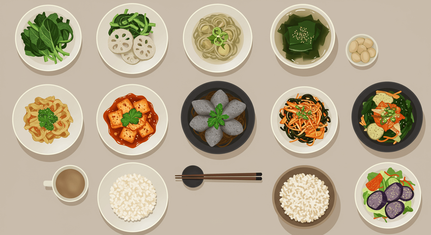 건강을 위한 저녁 명절 메뉴 제안