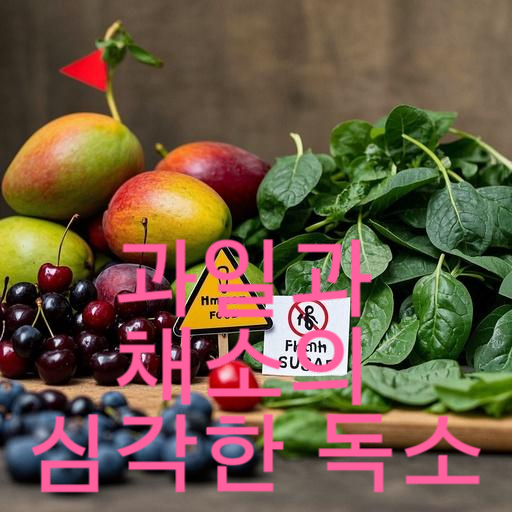 과일과 채소의 심각한 독소들 방어화학물질