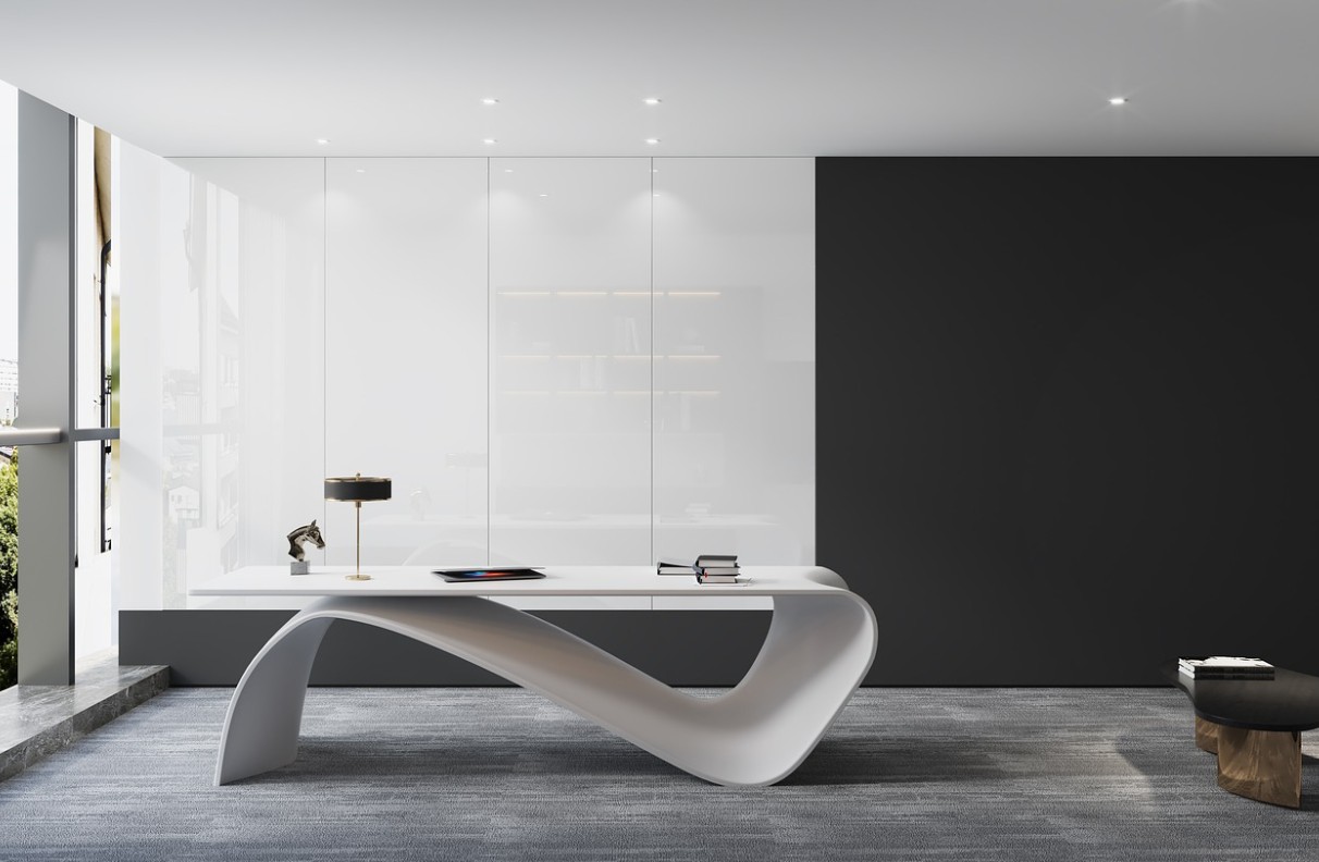 화이트 블랙 인테리어