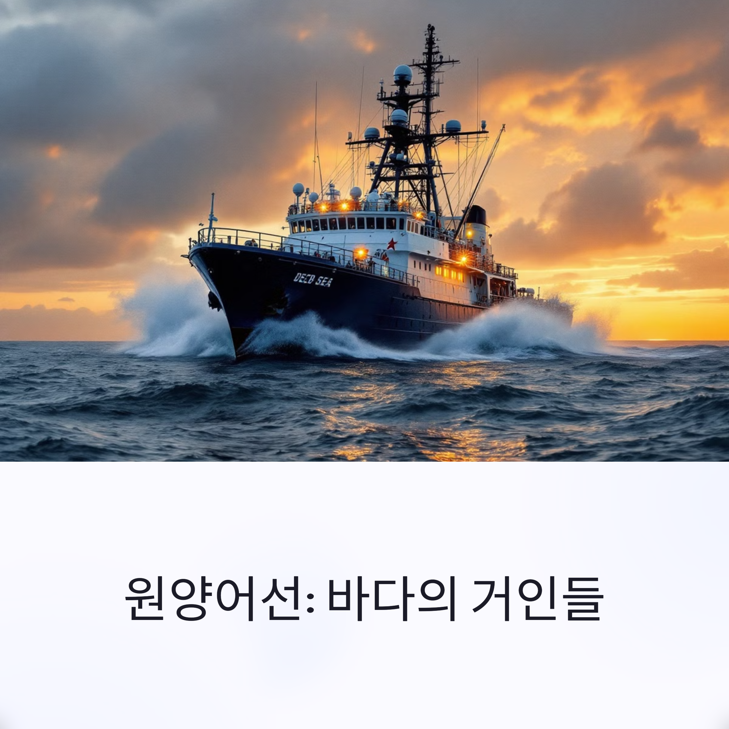 원양어선 연봉 취업 수익 구조 장점 단점