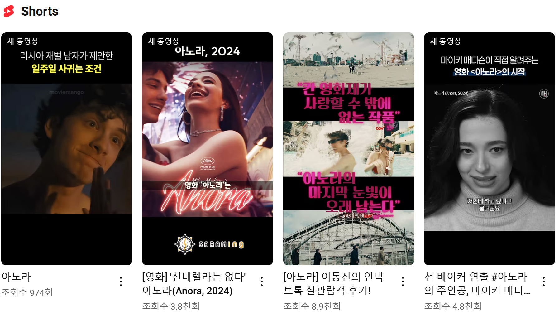 아노라 영화 결말 출연진 등장인물 관람 포인트