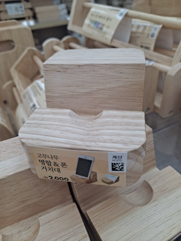 다이소 고무나무 거치대