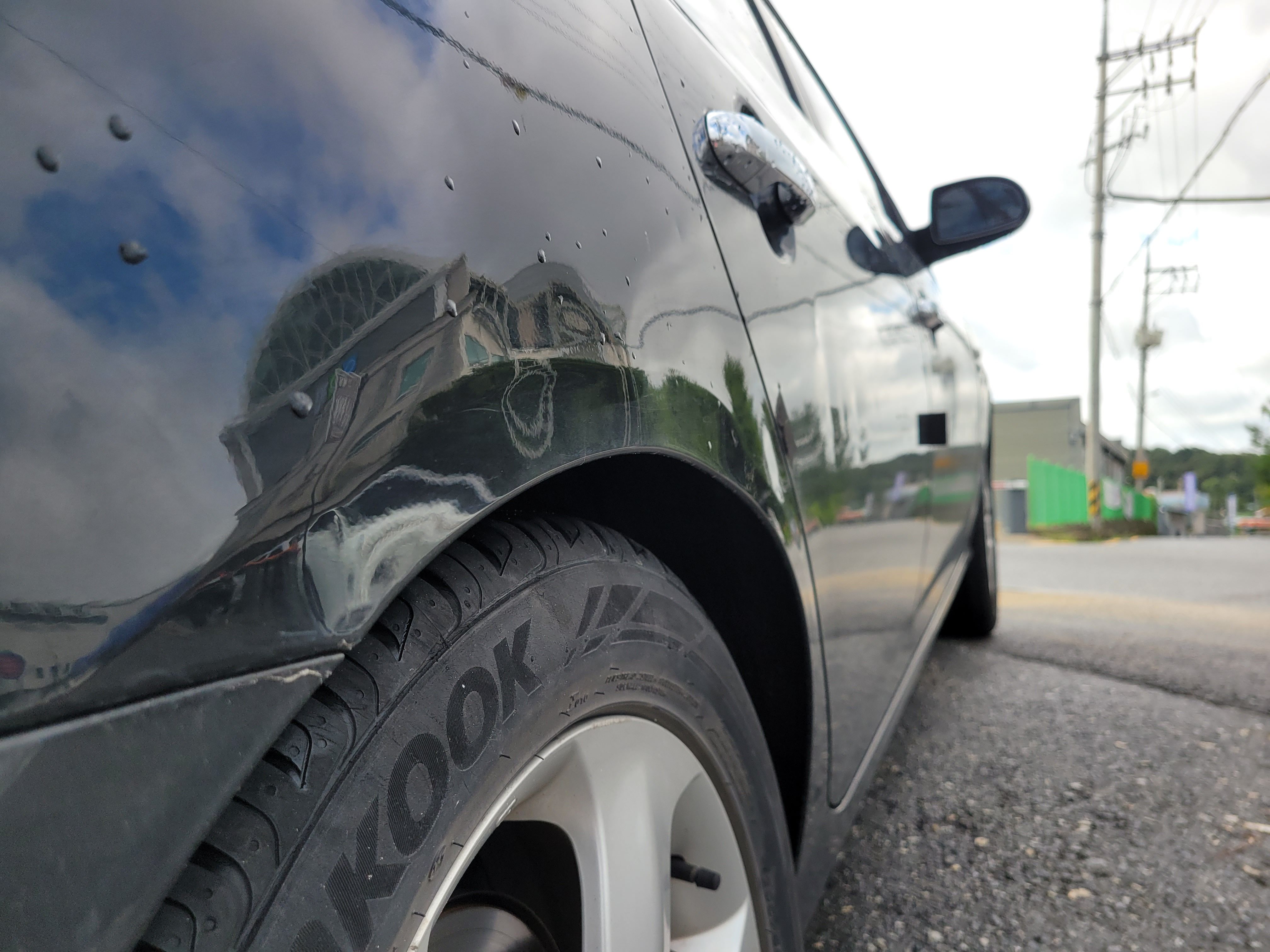 아반떼 도어, 휀다, 범퍼 판금도색비용