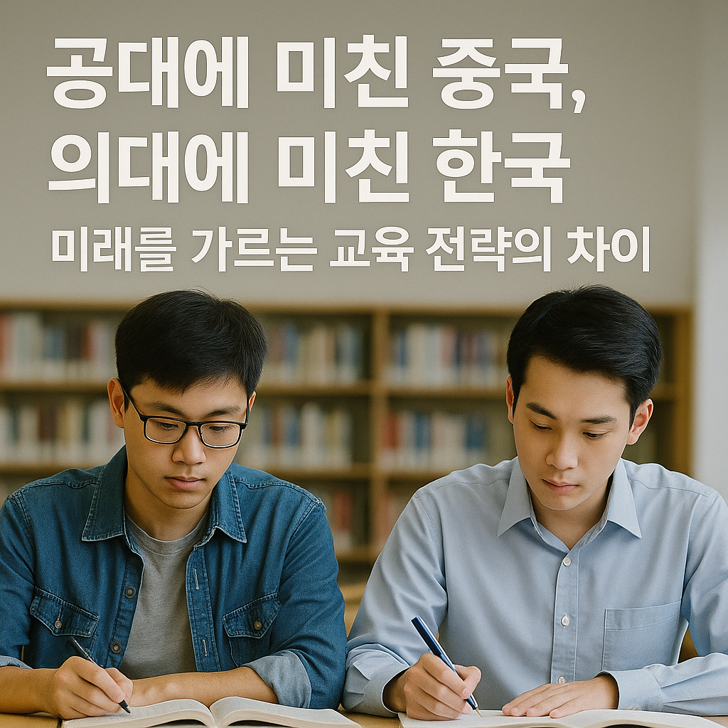 공대에 미친 중국, 의대에 미친 한국