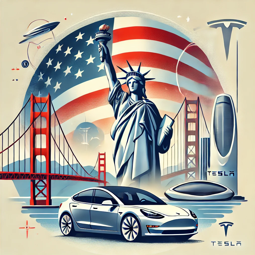 미국의 전기차 브랜드 TESLA