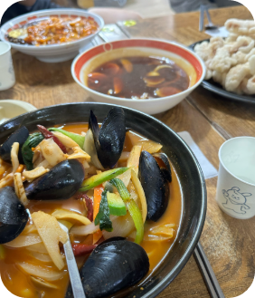 찹쌀탕수육과 짬짜면 맛집 나래궁