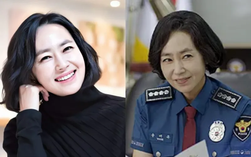 다리미 패밀리에서 윤미옥 역을 맡은 김선경