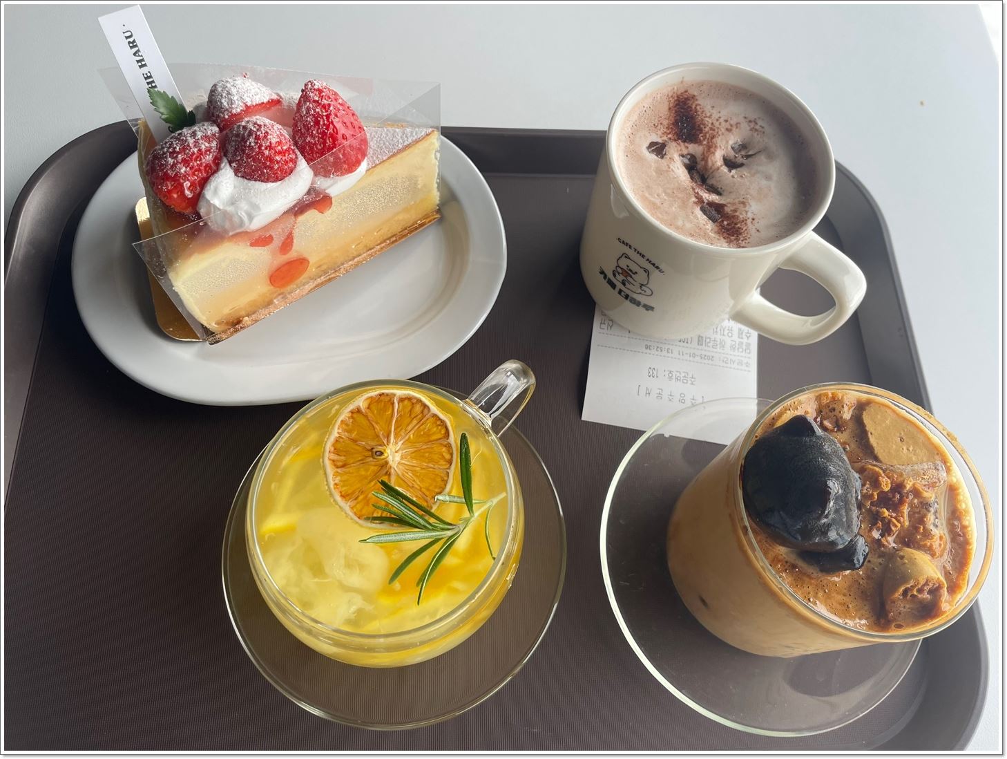 치즈케익-핫초코-유자차-라떼