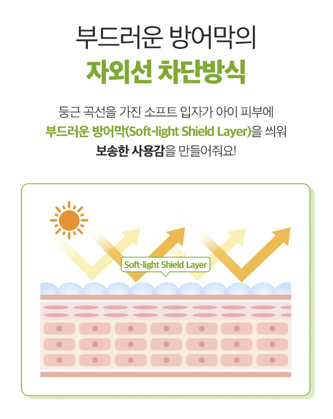 그린핑거 프레쉬 마일드 선스틱