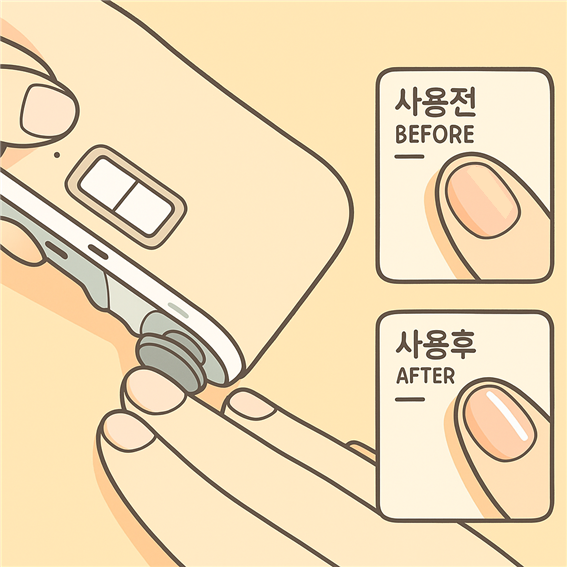 샤오미 전동 손톱깎이