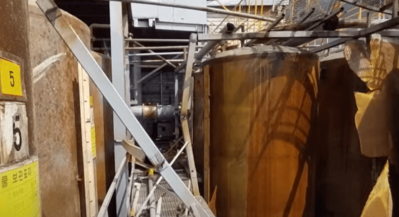 인천 석남동 화학물질 누출 사고 현장