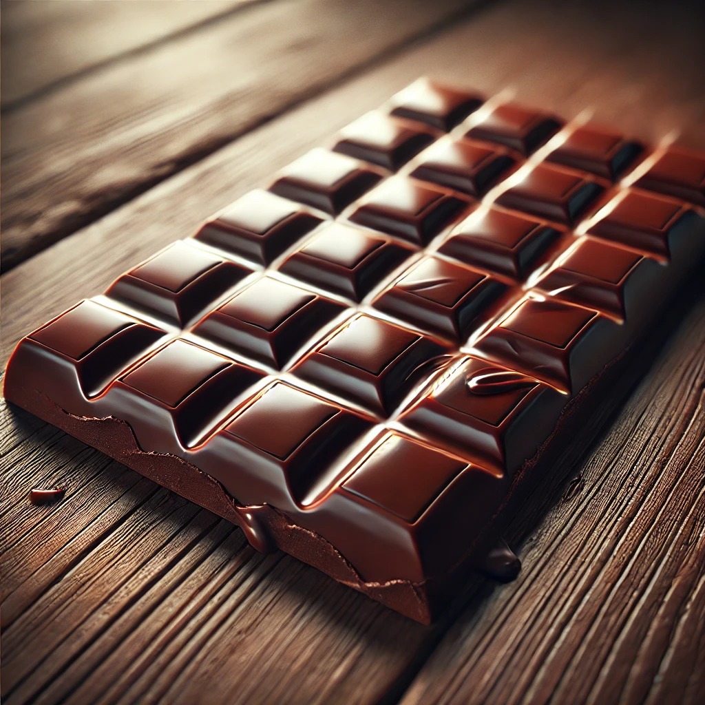 강아지가 초콜릿