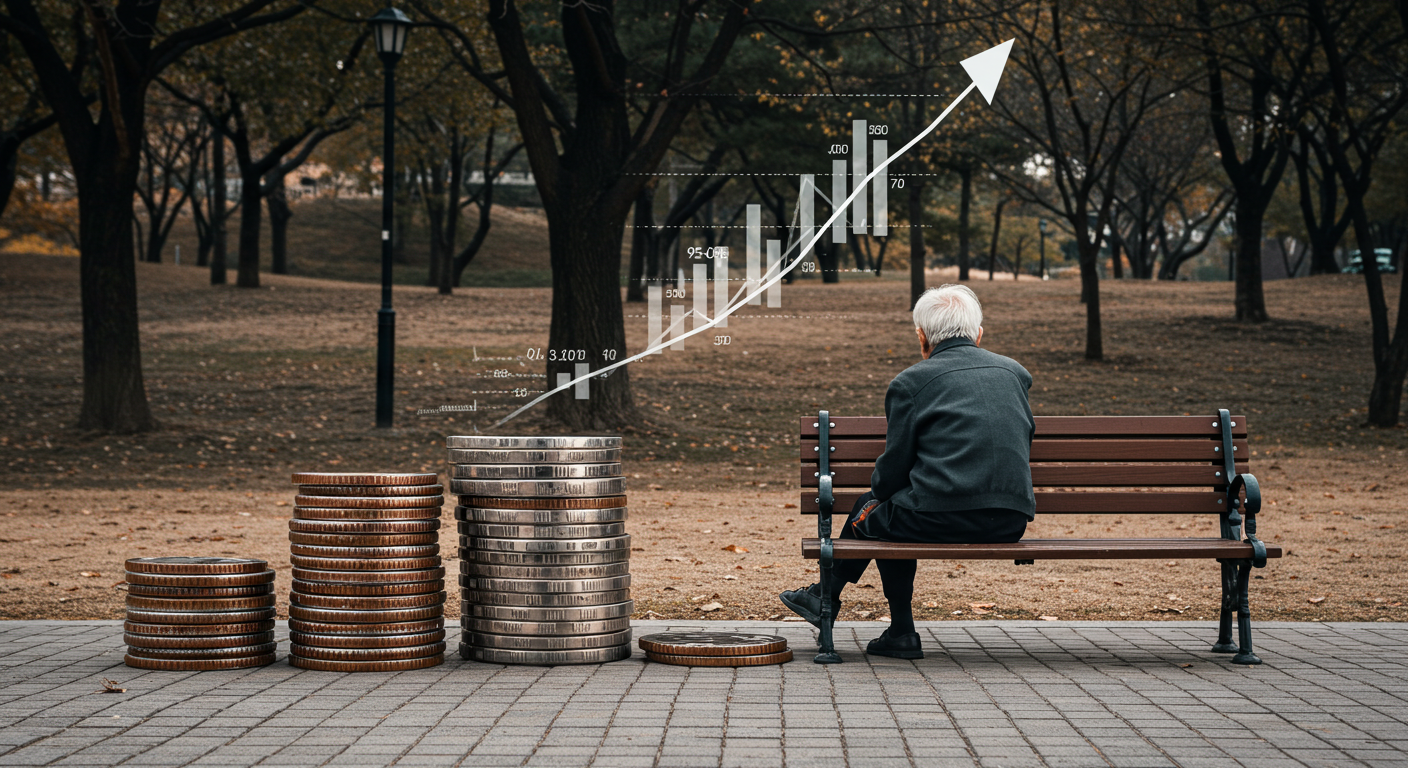 노년부양비 증가