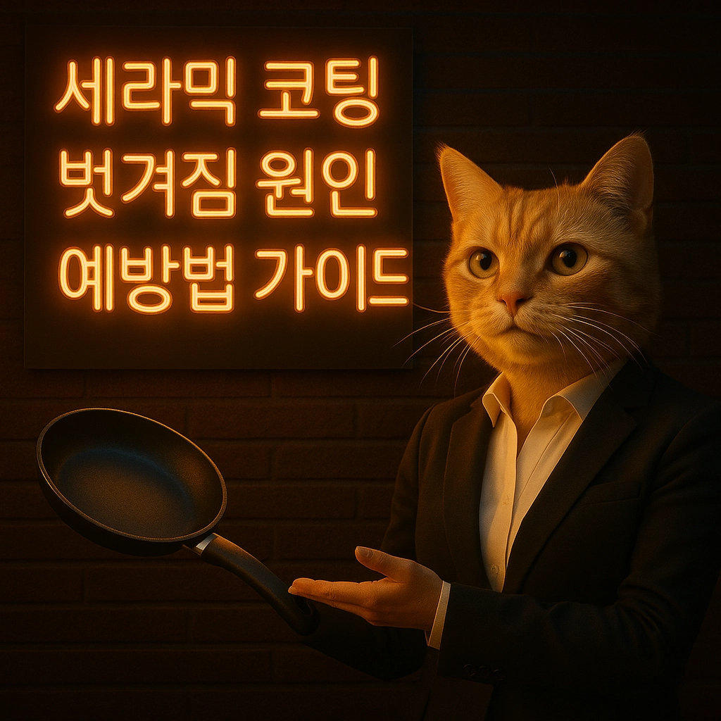 세라믹 코팅 벗겨짐 원인과 예방법 가이드