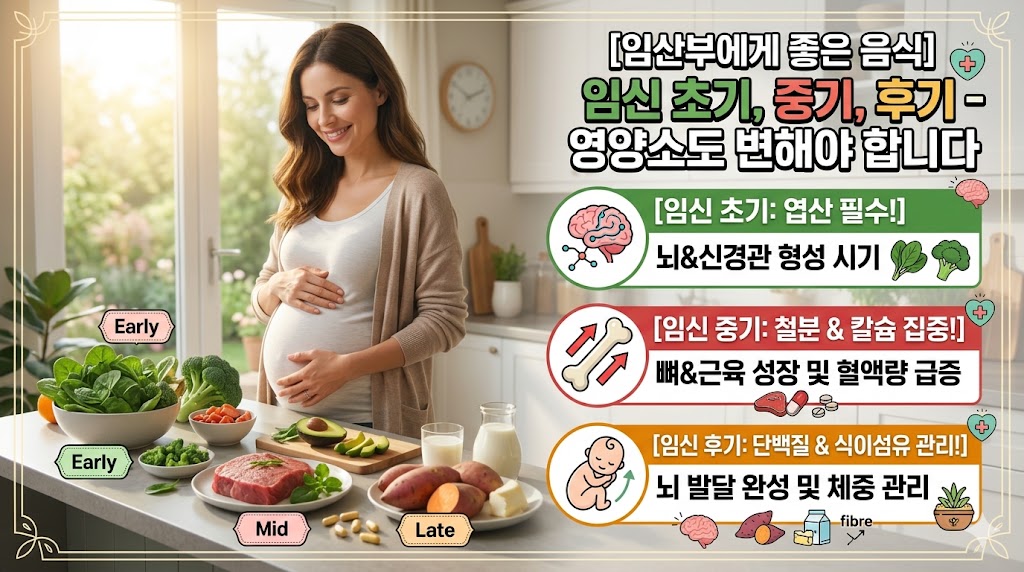 임산부에게 좋은 음식