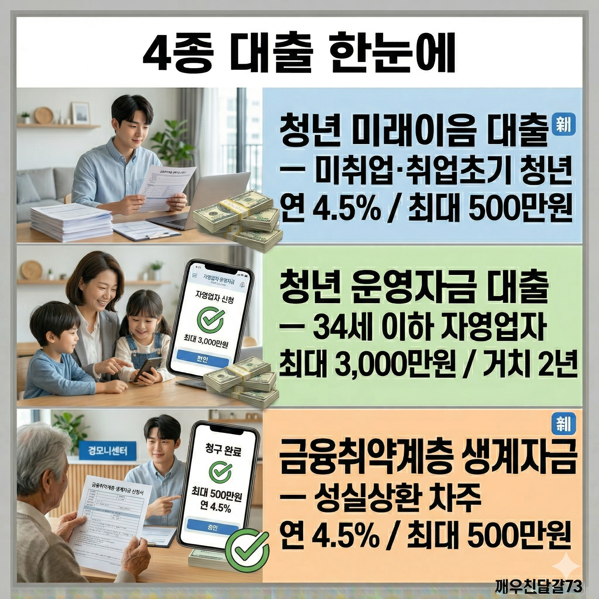 미소금융 2배 확대&middot;대출상품 4종 출시 총정리 &mdash; 청년&middot;취약계층&middot;지방 금융지원