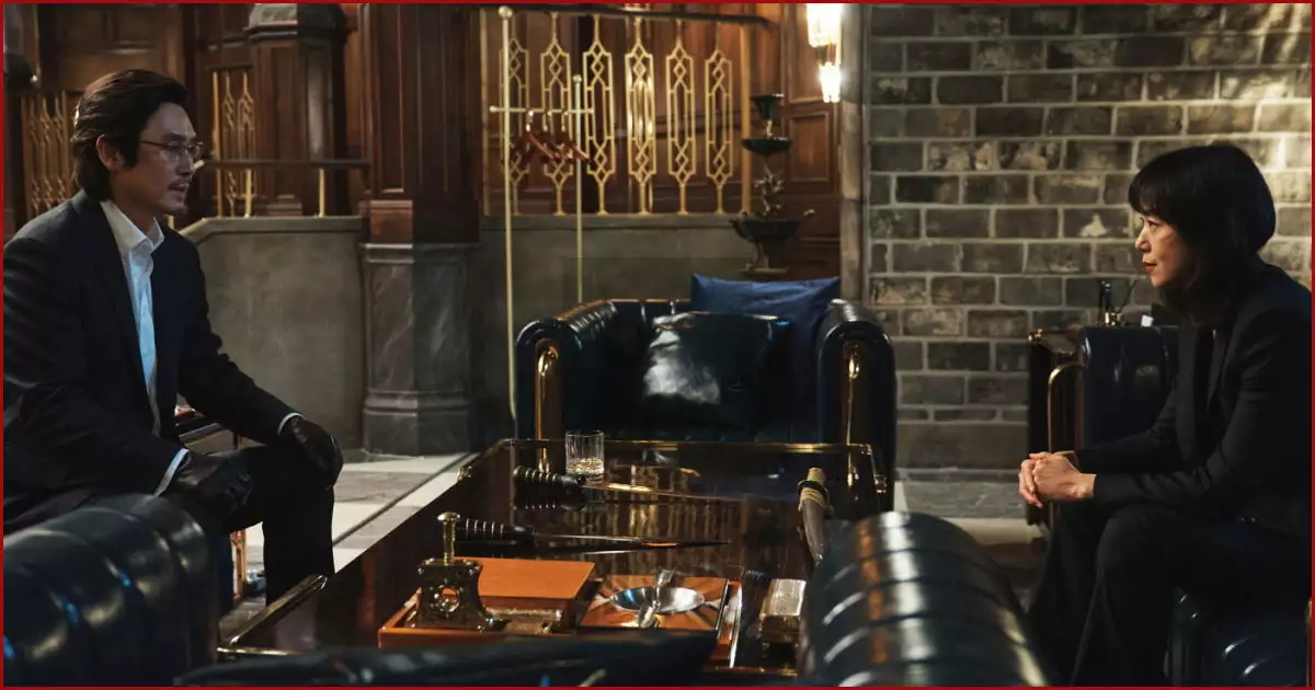 차민규와 길복순의 독대장면