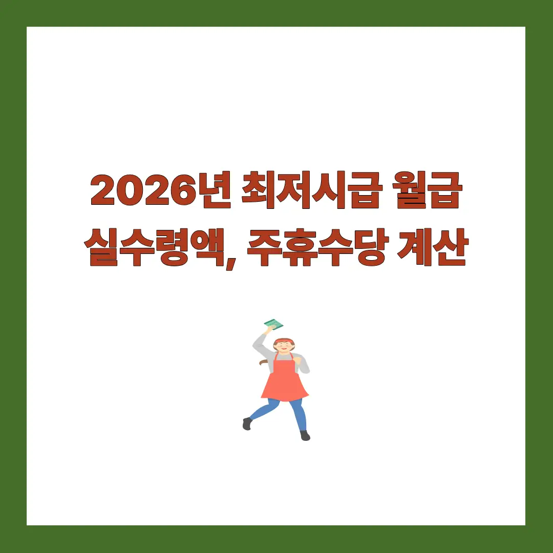 2026년 최저시급