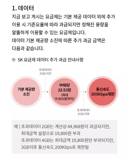 2024년+4월+알뜰폰+초저가요금제+데이터과금